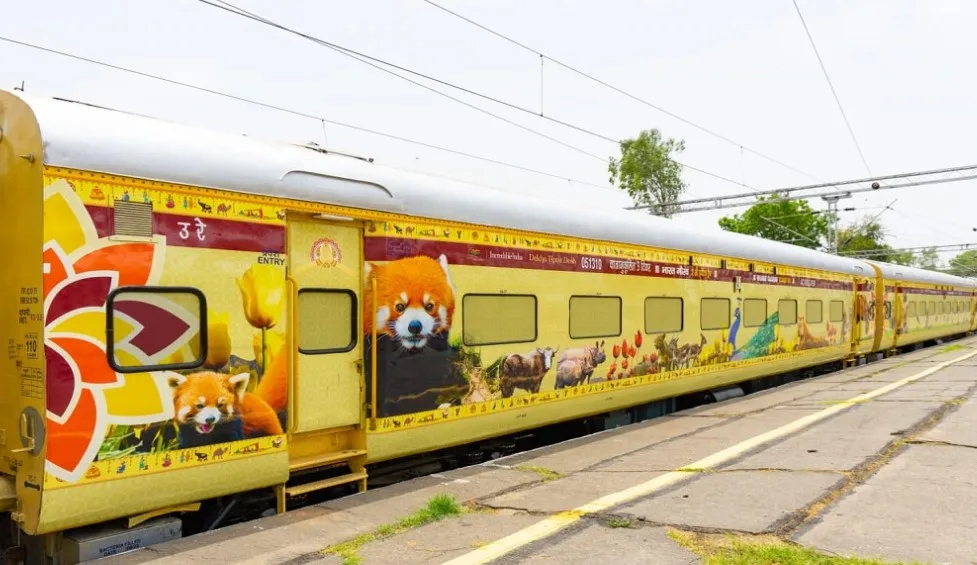 bharat gaurav tourism train trip updates