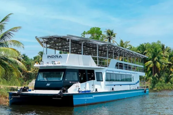 indra solar boat kochi trip updates