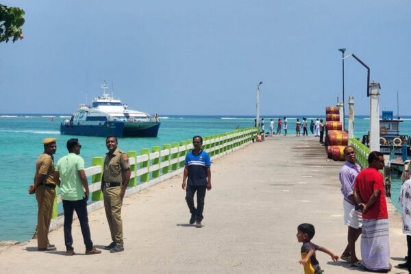 lakshadweep parali high speed ferry trip updates