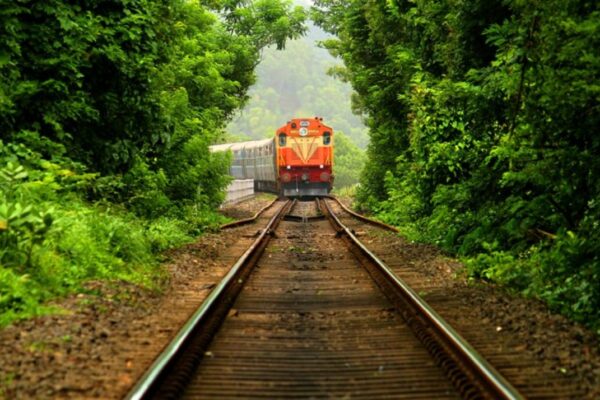 indian railway konkan train running status trip updates